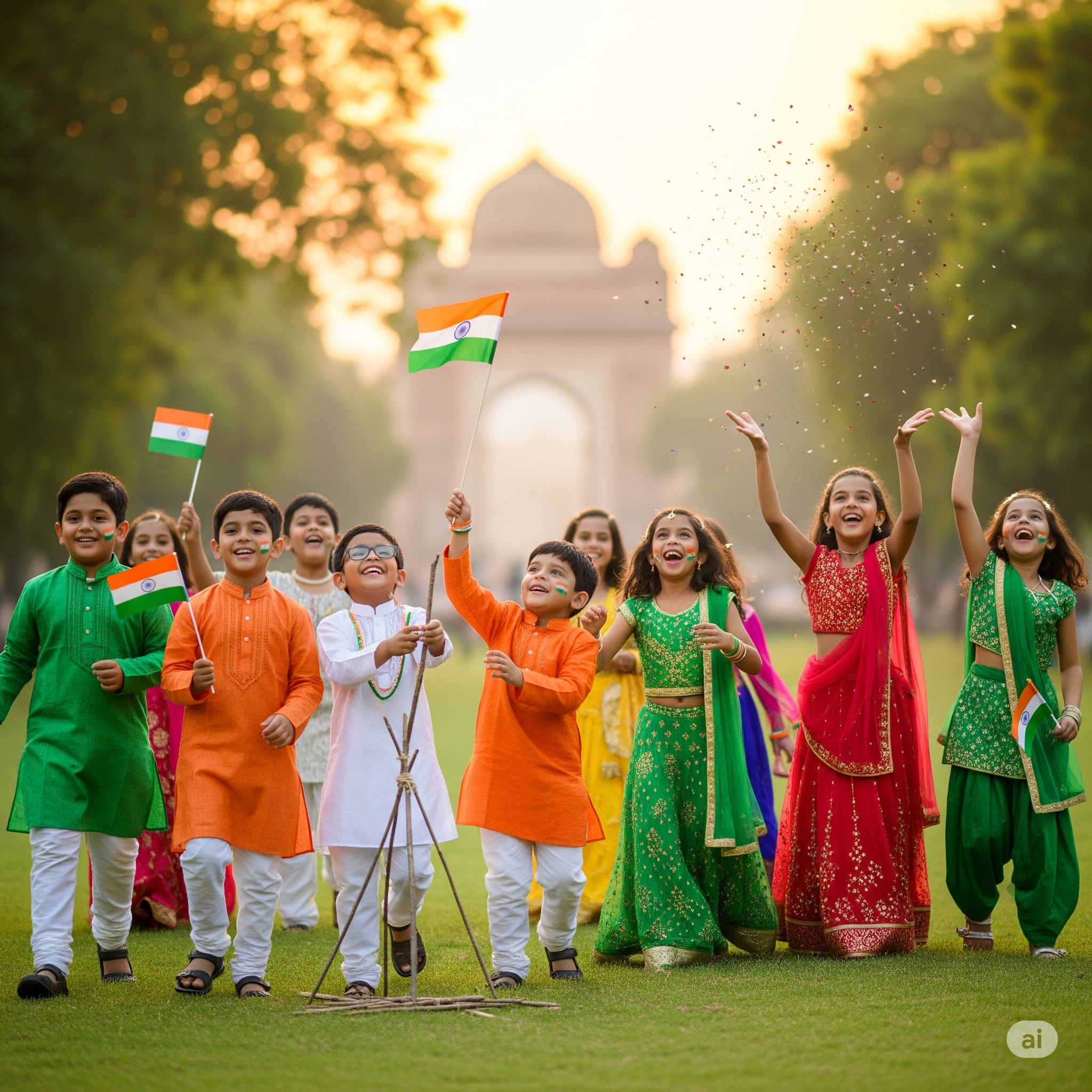 Kids' Indian Wear for Independence Day: A Journey Through Culture and Style