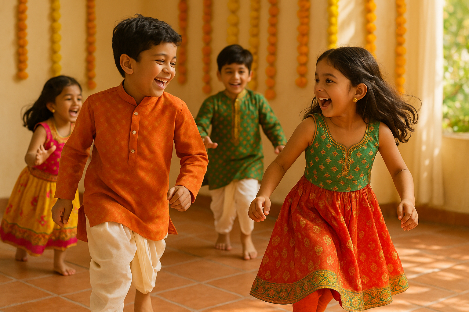 5 Fun Ways to Style Kids' Ethnic Wear for Everyday Play