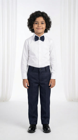 Ahhaaaa Boys Luxury 3-Piece Textured Coat Suit Set (Available in Wine, Black, Navy)