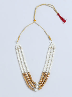 Ahhaaaa Boys' Cotton Geometric Print Jodhpuri Bandhgala Suit Set | Kids Indo-Western Ethnic Wear for Festive & Wedding Season