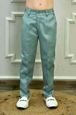 Ahhaaaa Boys Jodhpuri Sherwani Suit – 2 Piece Jacquard Set