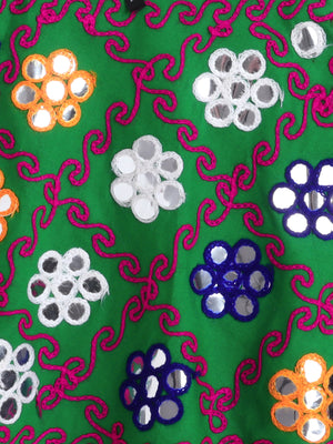 Ahhaaaa "Vibrant Vibes" Ghagra Choli for Little Girls | Kids' Embroidered Ghagra Choli Set with Dupatta