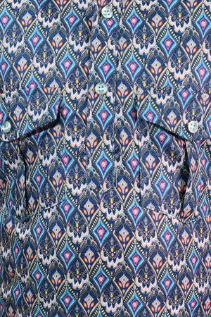 Ahhaaaa Floral Boys' Pathani Kurta Pajama Set - Eid & Ramadan Festive Wear for Kids