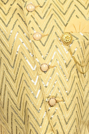 Ahhaaaa Kids Bollywood Style Print Indo-Western Sherwani Set For Boys