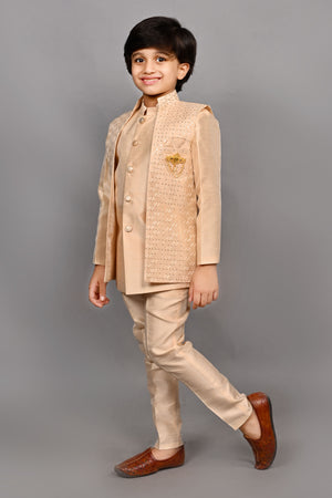 Ahhaaaa Traditional Party Wear Bollywood Style Indo-Western Sherwani for Boys