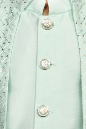 Ahhaaaa Traditional Party Wear Bollywood Style Indo-Western Sherwani for Boys