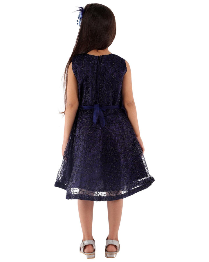 Ahhaaaa Kids A-Line Mini Gown Dress for Girls - ahhaaaa.com