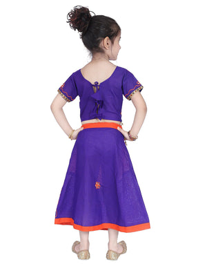 Ahhaaaa Cotton Radha Dress Lehenga Choli Chania Choli Set Baby Girls