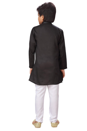 Ahhaaaa Ethnic Indo Western Sherwani with Waistcoat for Boys