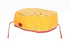 AHHAAAA Indian Traditional Gujarati Boy/Garba Dress | Cotton Ethnic Wear Angarakha and Dhoti Pant With Pagri & Flute