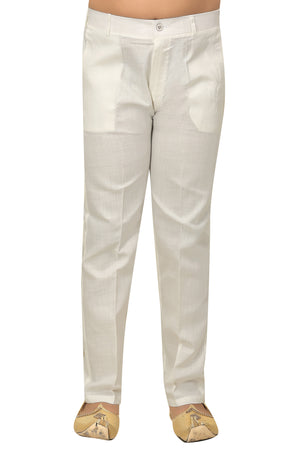 Ahhaaaa Kids Ethnic Chikankari Embroidery Waistcoat Kurta and Pajama Set For Boys