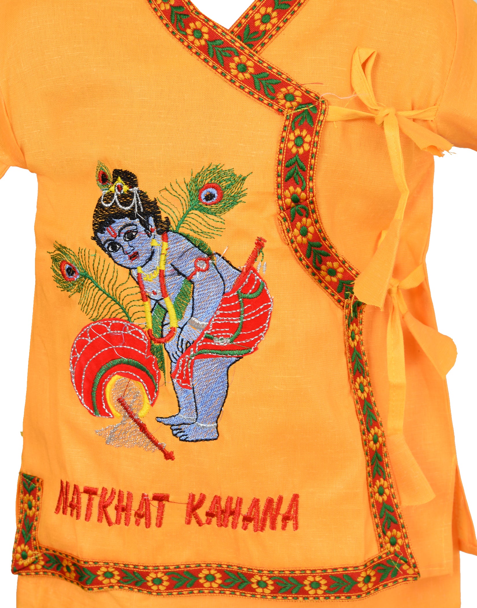 Ahhaaaa Kids Ethnic Cotton Kurta and Dhoti Pant Set for Boys