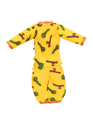 Ahhaaaa Kids Ethnic Cotton Kurta and Dhoti Pant Set for Boys