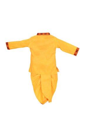 Ahhaaaa Kids Ethnic Cotton Kurta and Dhoti Pant Set for Boys
