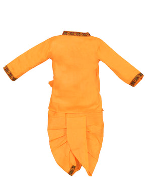 Ahhaaaa Kids Ethnic Cotton Kurta and Dhoti Pant Set for Boys