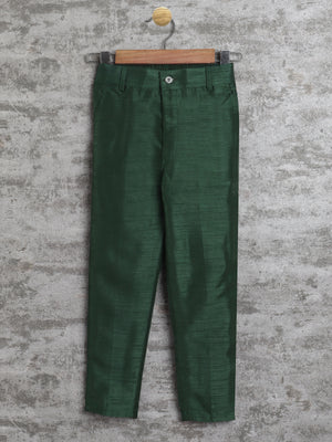 Ahhaaaa Kids Ethnic Indo Western Sherwani and Pyjama Set for Boys