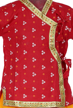 Ahhaaaa Kids Ethnic Krishna Dress Costume Wear For Boys