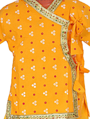 Ahhaaaa Kids Ethnic Krishna Dress Costume Wear For Boys