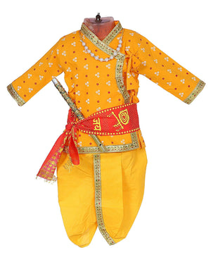 Ahhaaaa Kids Ethnic Krishna Dress Costume Wear For Boys