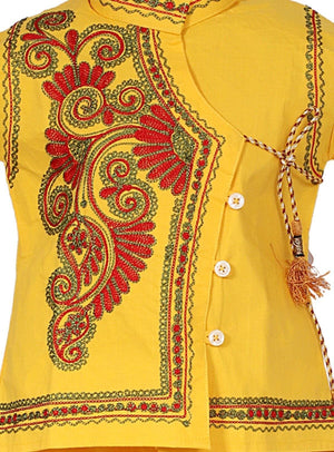 Ahhaaaa Kids Ethnic Krishna Dress Costume Wear For Boys