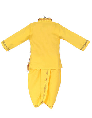 Ahhaaaa Kids Ethnic Krishna Dress Costume Wear For Boys