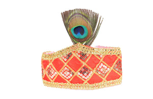 Ahhaaaa Kids Ethnic Krishna Dress Costume Wear For Boys