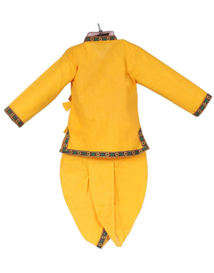 Ahhaaaa Kids Ethnic Krishna Dress Costume Wear For Boys