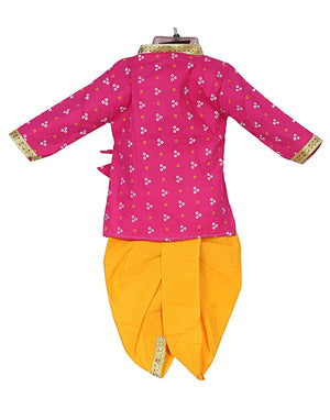 Ahhaaaa Kids Ethnic Krishna Dress Costume Wear For Boys