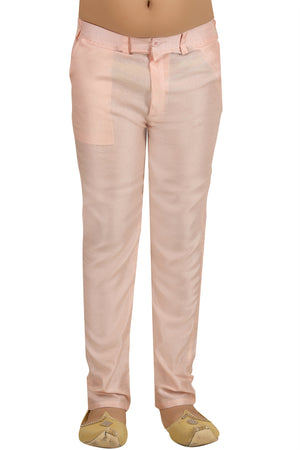 Ahhaaaa Kids Ethnic Silk Blend Waistcoat, and Kurta Pyjama Set for Boys