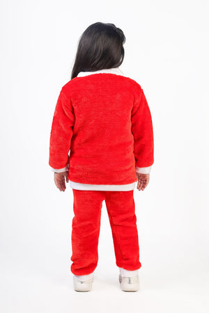 Ahhaaaa Kids Santa Claus Costume Christmas Dress for Girls and Boys