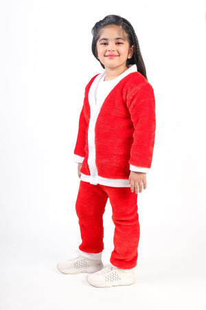 Ahhaaaa Kids Santa Claus Costume Christmas Dress for Girls and Boys