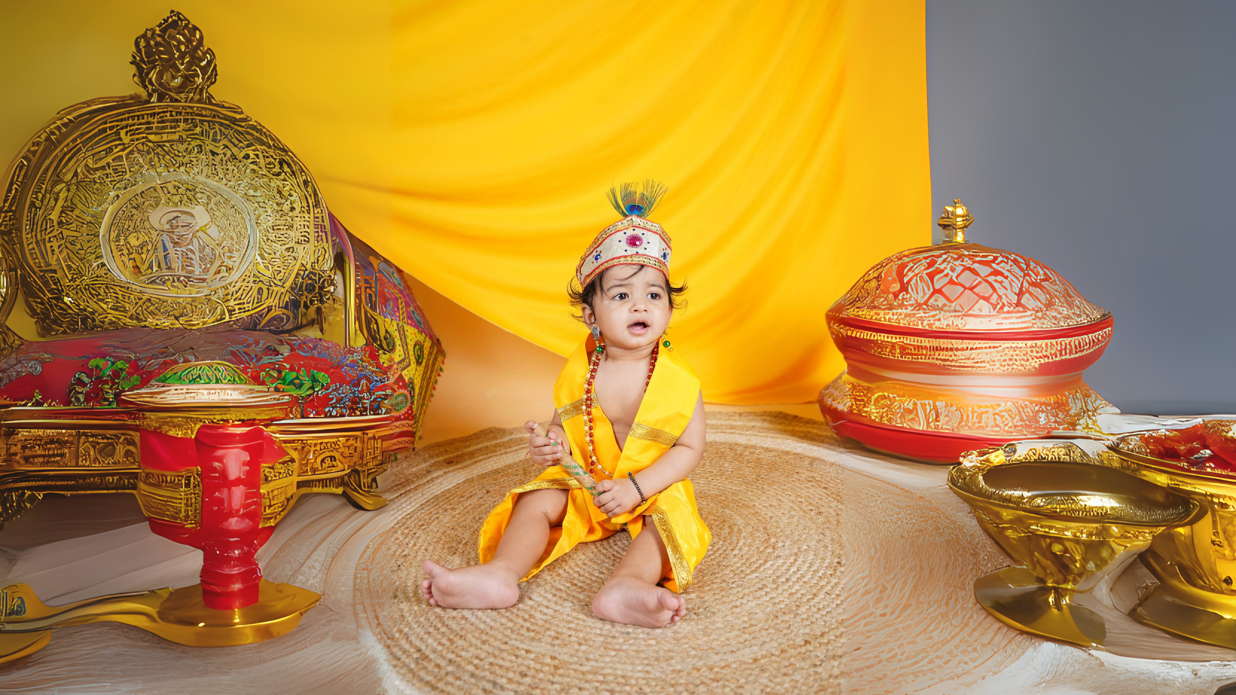 Weaving Traditions Across Continents: Festive Attire for Janamashtami & Rakshabandhan