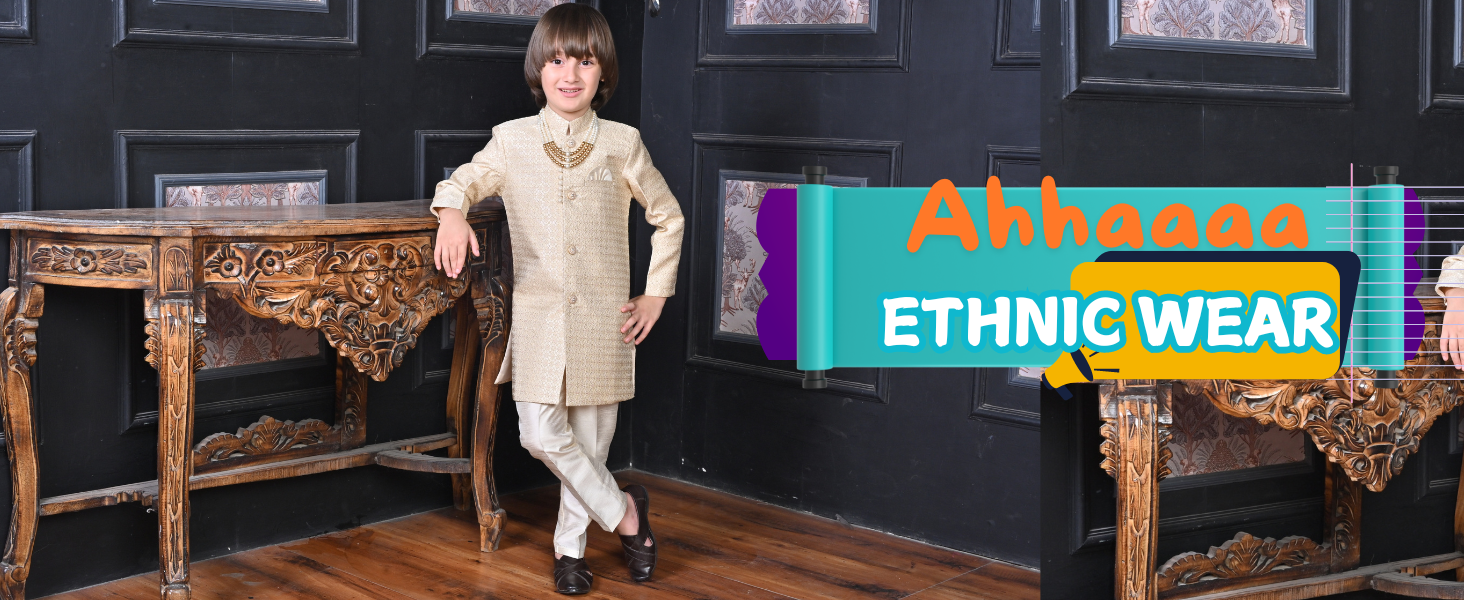 Tiny Royals: How to Choose the Perfect Sherwani for Your Kid’s Wedding Look