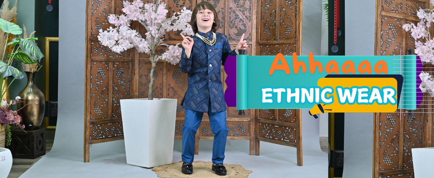 "Why Ahhaaaa is the Best Choice for Kids Ethnic Wear"