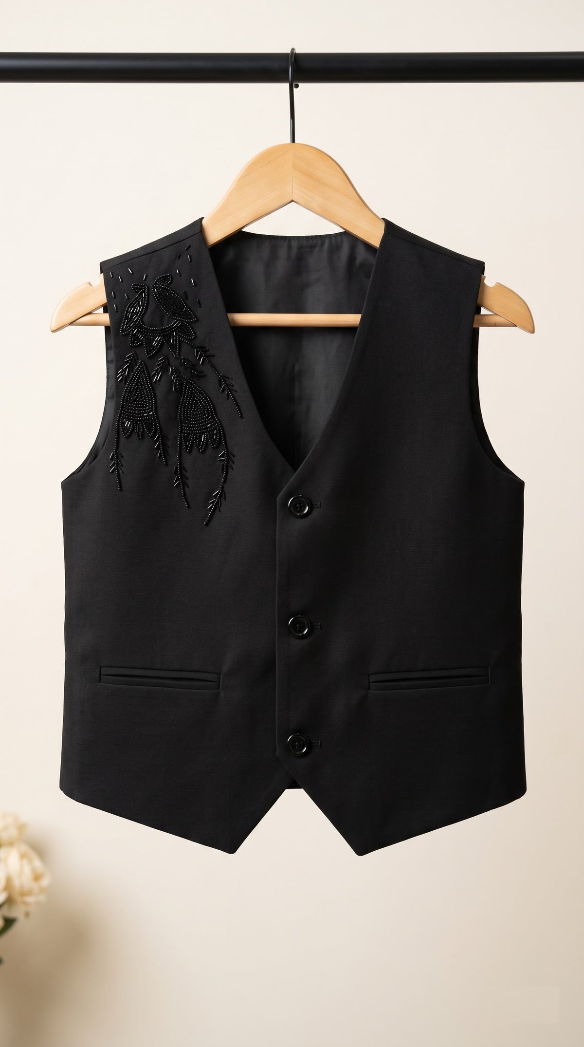 Ahhaaaa Boys Waistcoat Suit Set with Shirt Bow Tie and Pant for Kids