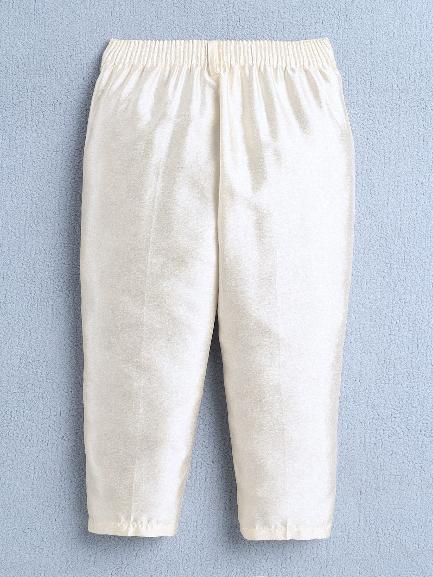 Ahhaaaa Boys Jacquard Sherwani Set | Gold, Pink, Green | Ethnic Party Wear 2-11Y