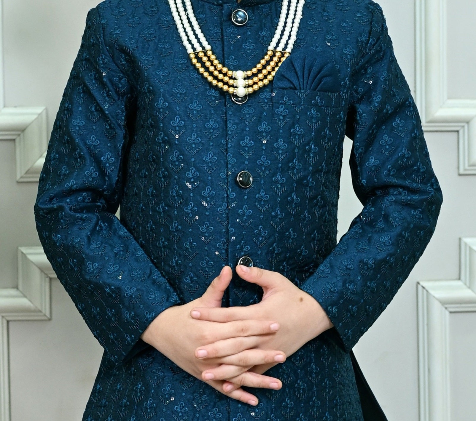 Ahhaaaa Boys Jodhpuri Suit Set | Kids Indo-Western Bandhgala for Wedding