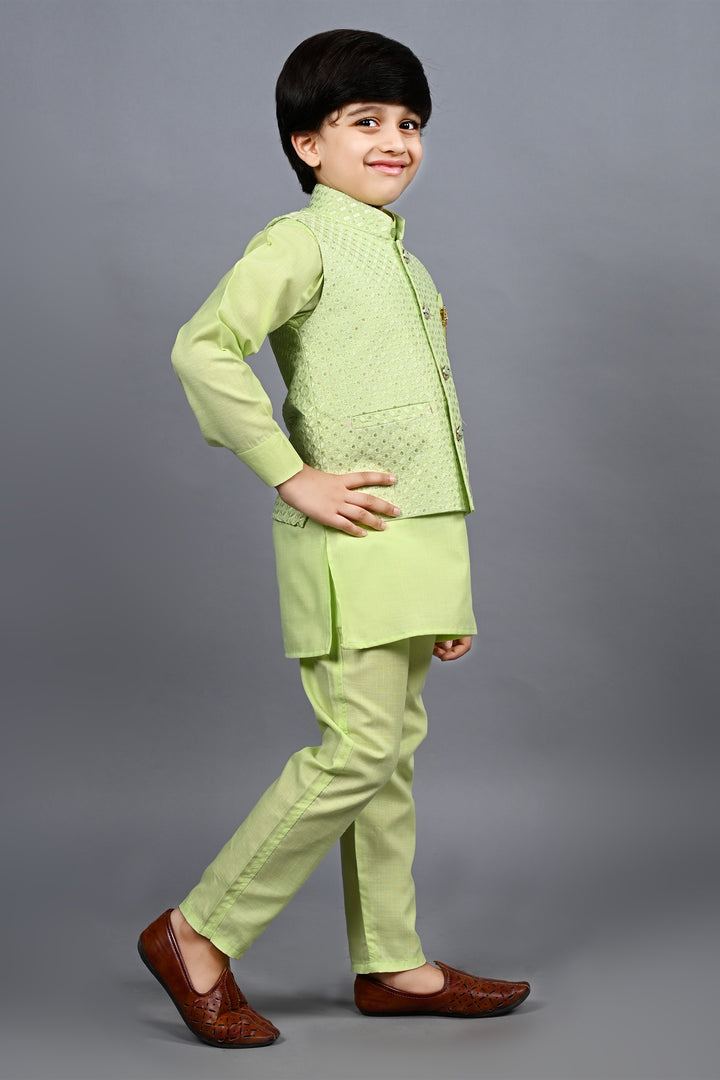 Ahhaaaa Traditional Indian Wear Bollywood Indo-Western Sherwani for Boys