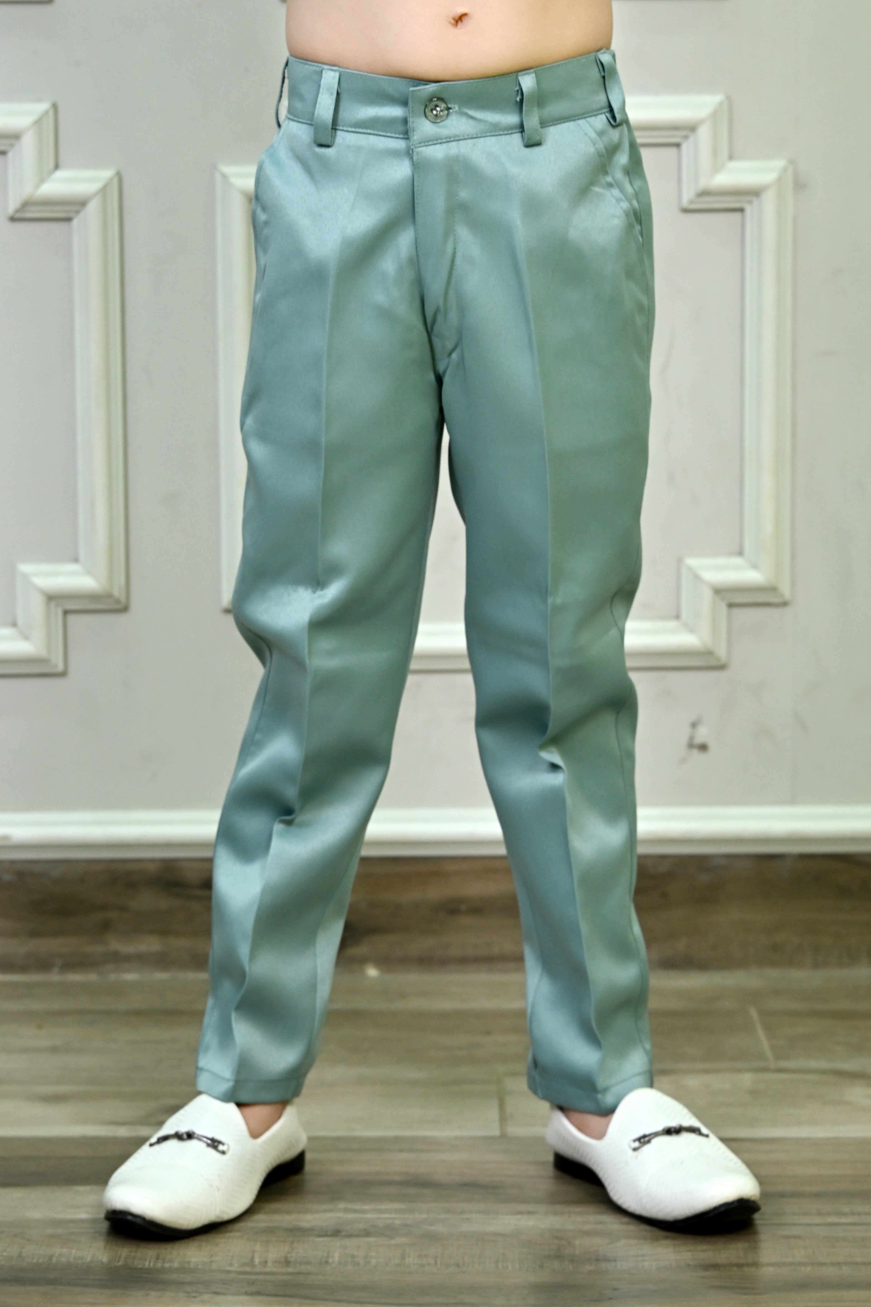 Ahhaaaa Boys Jodhpuri Sherwani Suit – 2 Piece Set with Embroidered Sequin Work