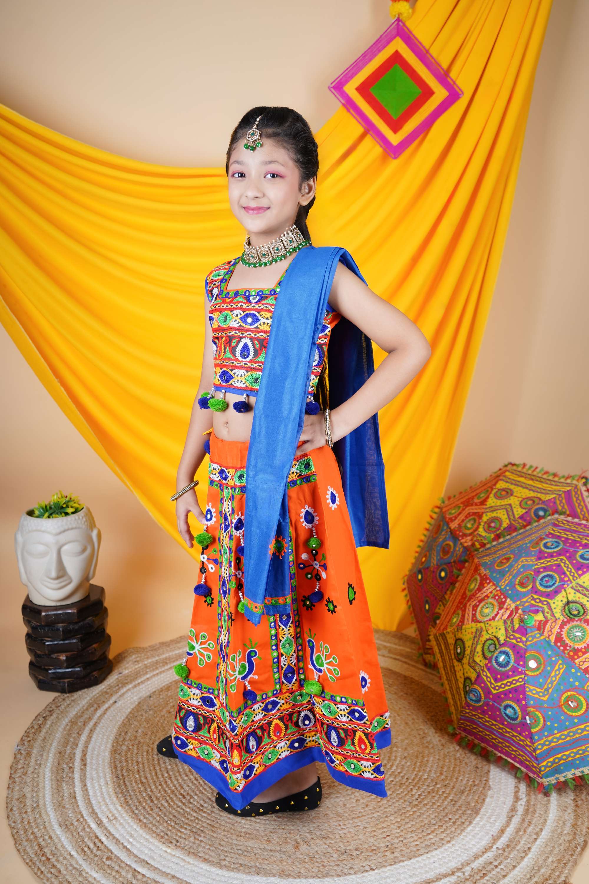 Radha Dress Dandiya Dress Amazon For Kids Radhai Dress Radha