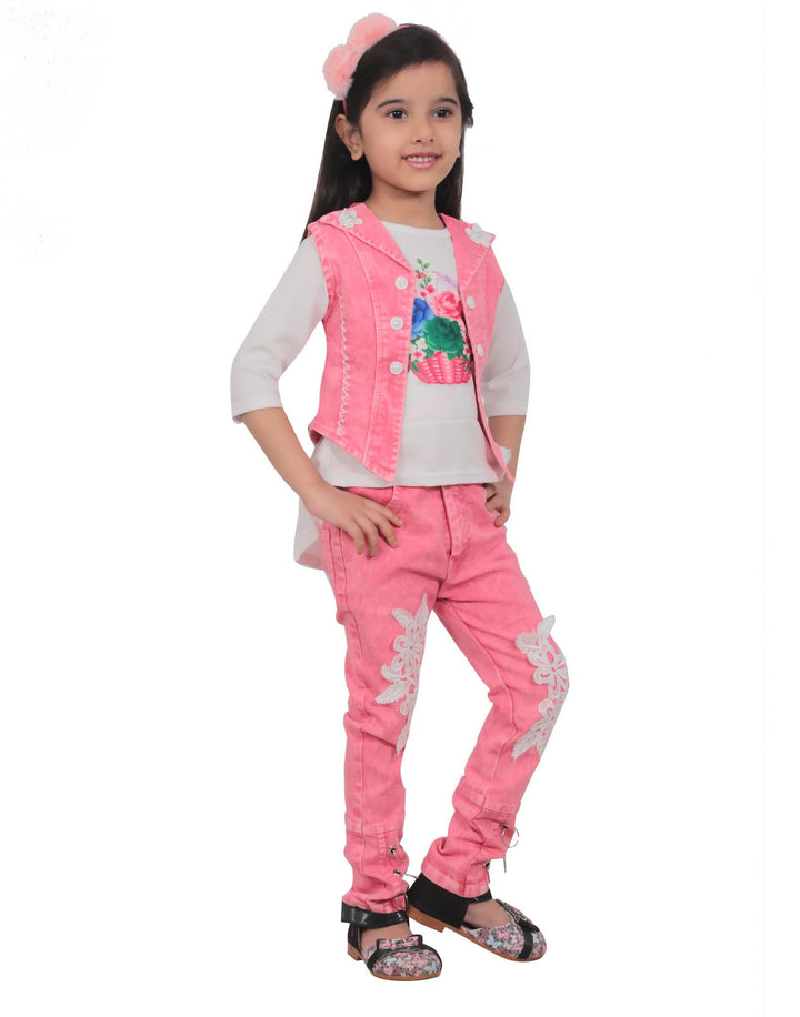Ahhaaaa Kids Top, Jeans and Jacket for Girls - ahhaaaa.com