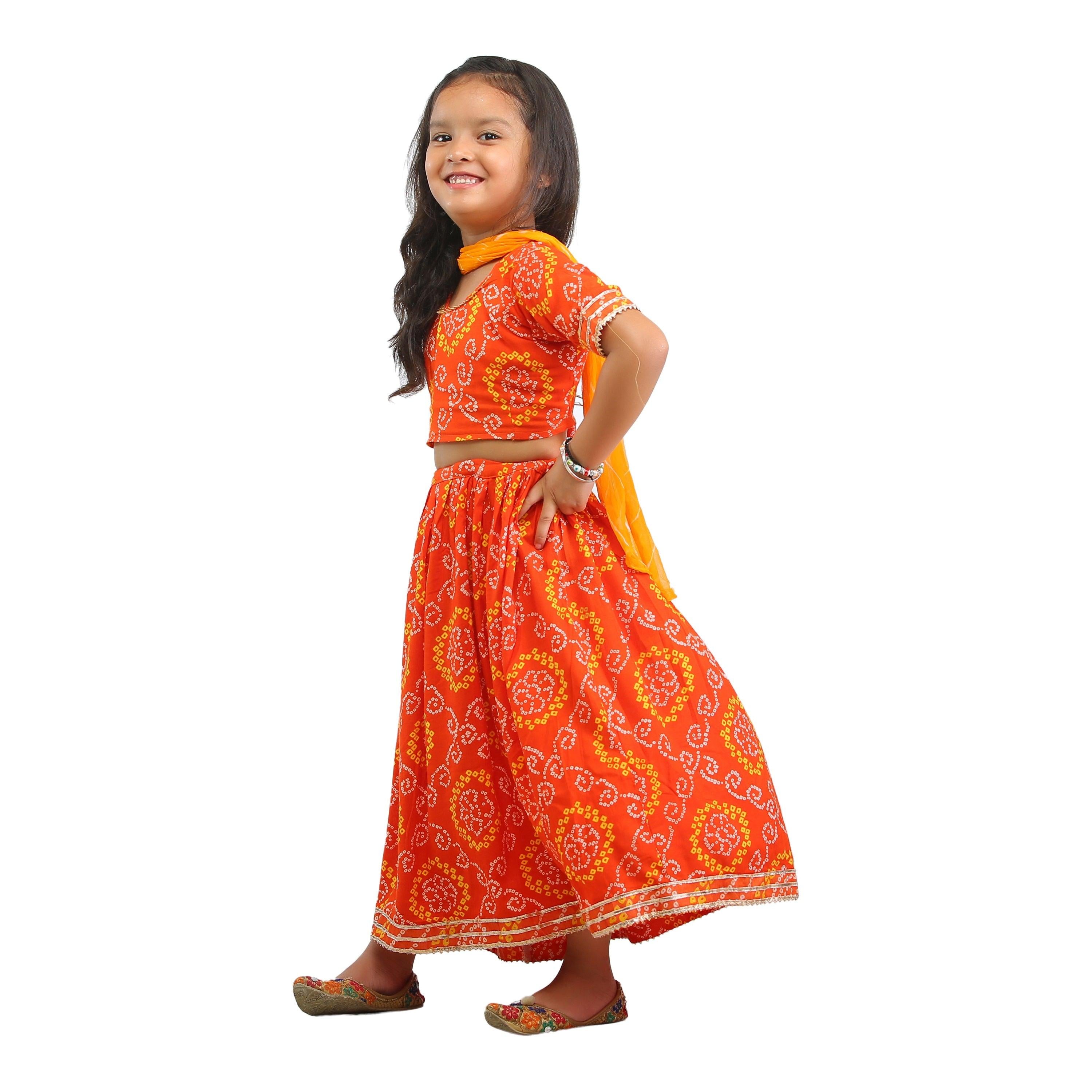 Girls Short Top Lehenga Manufacturer Supplier from Mumbai India