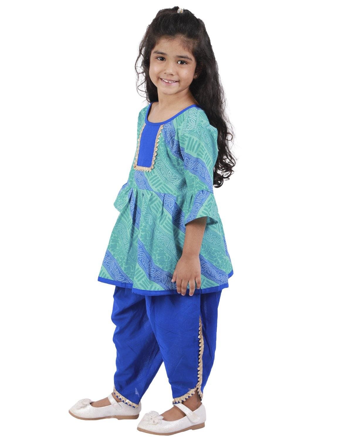 Indian Salwar Suit/ Kurti Dhoti Salwar Set/ Toddler Indian Baby Girls Set,  Traditional Dress Set, Baby Indian Wear, Patiala Dhoti Kurta - Etsy