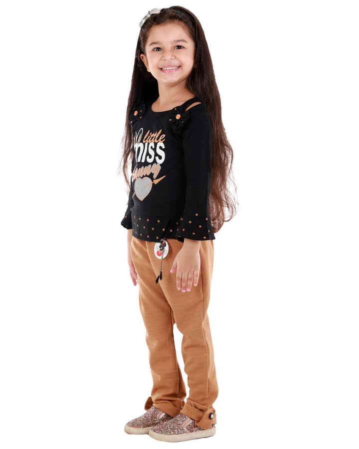 Ahhaaaa Kids Cotton Blend Top with Pant for Baby Girls - ahhaaaa.com