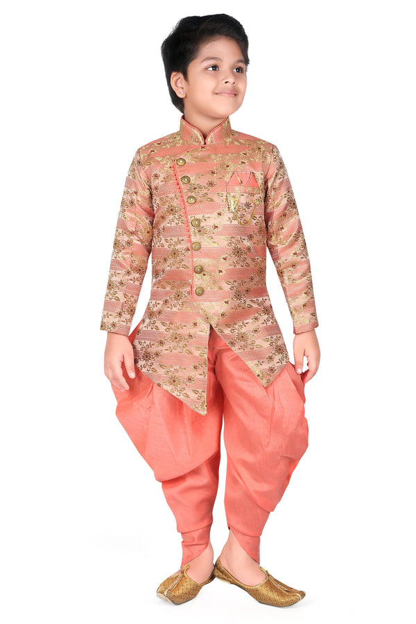 ahhaaaa Kids Ethnic Wear Indo-Western Sherwani - ahhaaaa.com