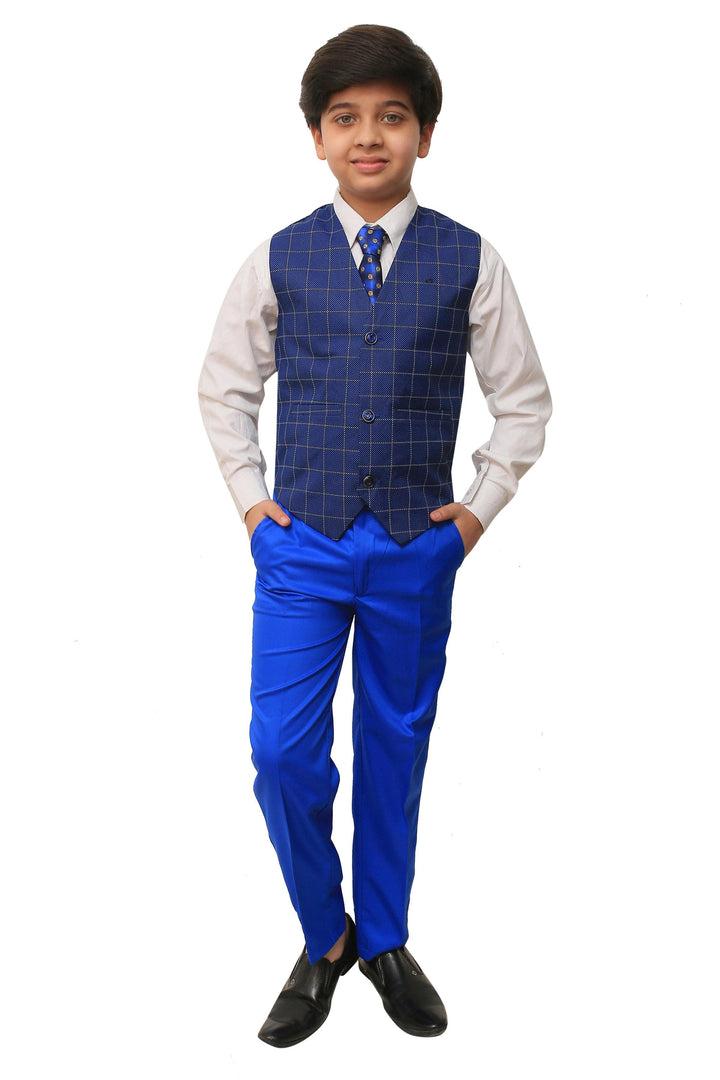 Ahhaaaa Kids Blended 5 Piece Suit Set For Boys - ahhaaaa.com