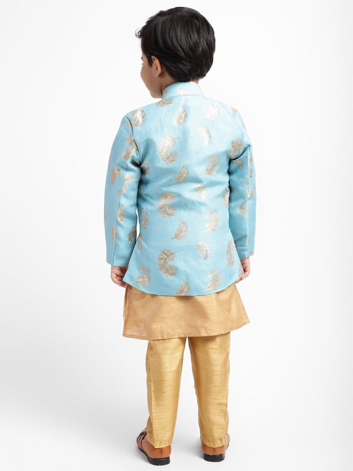 Ahhaaaa Ethnic Wear Sherwani Kurta and Pyjama Set For Kids and Boys - ahhaaaa.com
