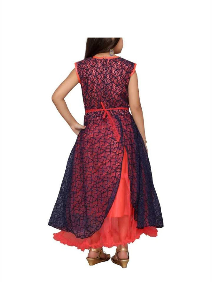 AHHAAAA Girls Ethnic Maxy Dresss (girls ethnic dress) - ahhaaaa.com