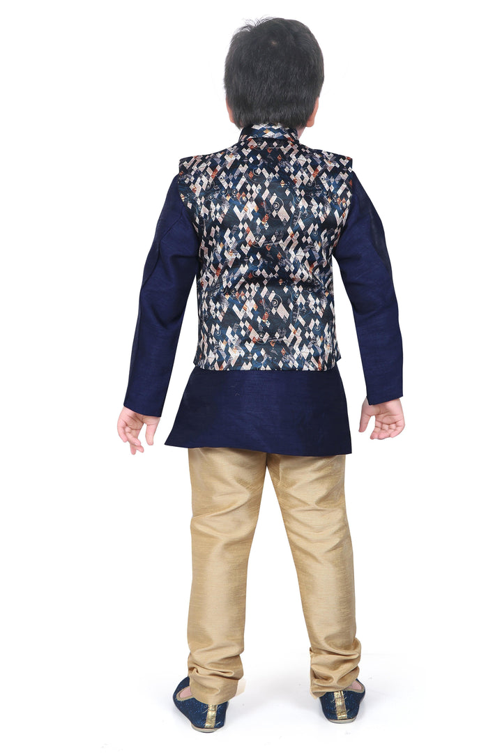 ahhaaaa Ethnic Eear Indo-Western Kurta and Pyjama for Boys - ahhaaaa.com