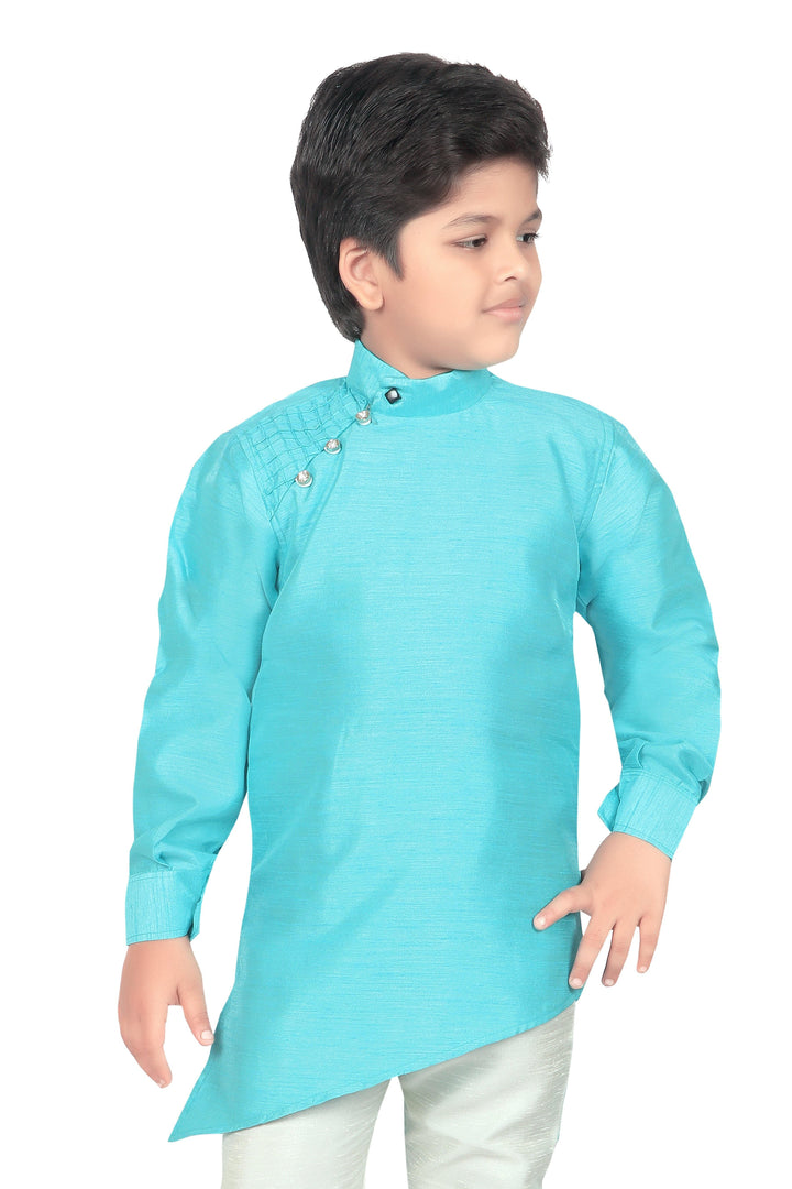 Ahhaaaa Kids Ethnic Wear Kurta and Pyjama Set for Boys - ahhaaaa.com